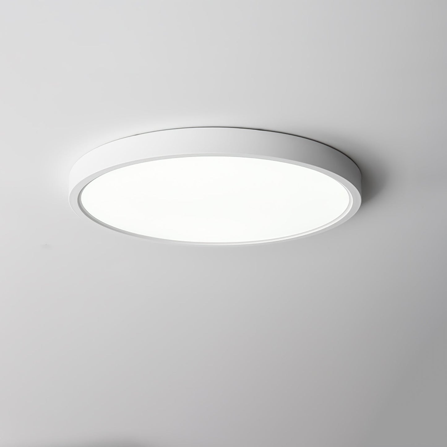 Acrylic Thinnest Round Ceiling Light Dia 11.8″ x H 0.98″ / Dia 30cm x H 2.5cm / White / Cool Light 1001 Ceiling lamp