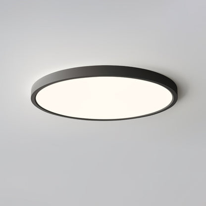 Acrylic Thinnest Round Ceiling Light Dia 23.6″ x H 0.98″ / Dia 60cm x H 2.5cm / Black / Warm Light 1001 Ceiling lamp