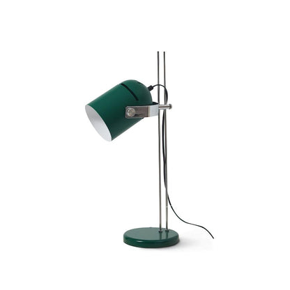 Adjusta Liftable Desk Lamp Dia 5.9″ x H 19.7″ / Dia 15cm x H 50cm / Chrome & Green / US Plug Table lamp
