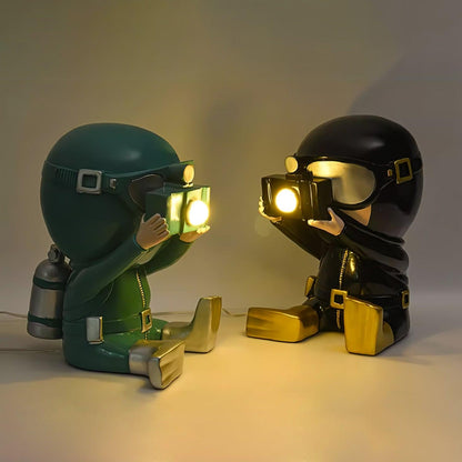Adventurer Resin Table Lamp Table lamp
