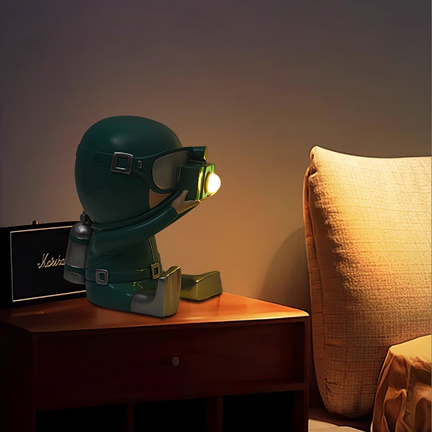Adventurer Resin Table Lamp Table lamp