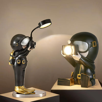 Adventurer Resin Table Lamp Table lamp