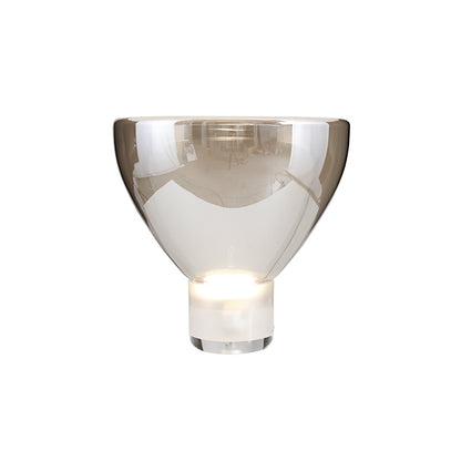 Aella Table Lamp Dia 14.9″ x H 14.5″ / Dia 38cm x H 37cm / Smoke grey / US plug Table lamp