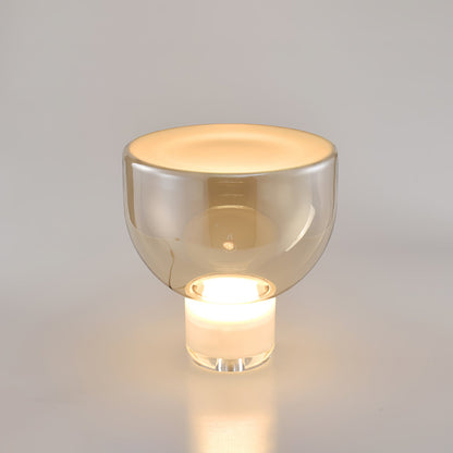 Aella Table Lamp Dia 12.5″ x H 13.3″ / Dia 32cm x H 34cm / Cognac / US plug Table lamp