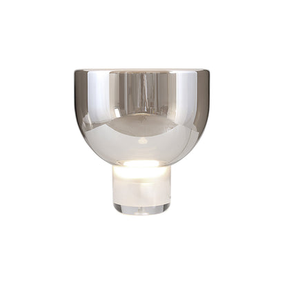 Aella Table Lamp Dia 12.5″ x H 13.3″ / Dia 32cm x H 34cm / Smoke grey / US plug Table lamp