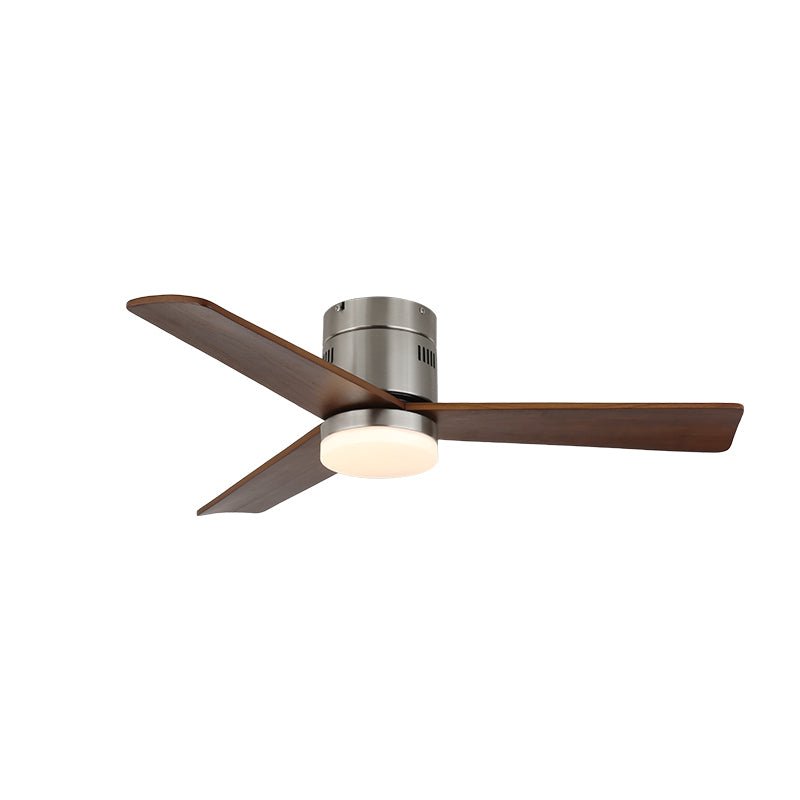 Aeroluxe Modern Ceiling Fan Light Model D Dia 42″ x H 11.8″ / Dual Color Temperature / Wooden blades 1001 Ceiling fan