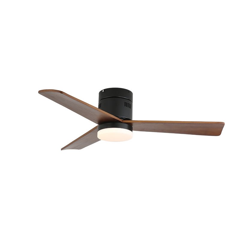 Aeroluxe Modern Ceiling Fan Light Model C Dia 42″ x H 11.8″ / Dual Color Temperature / Wooden blades 1001 Ceiling fan