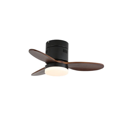 Aeroluxe Modern Ceiling Fan Light Model B Dia 28″ x H 11.8″ / Dual Color Temperature / Wooden blades 1001 Ceiling fan