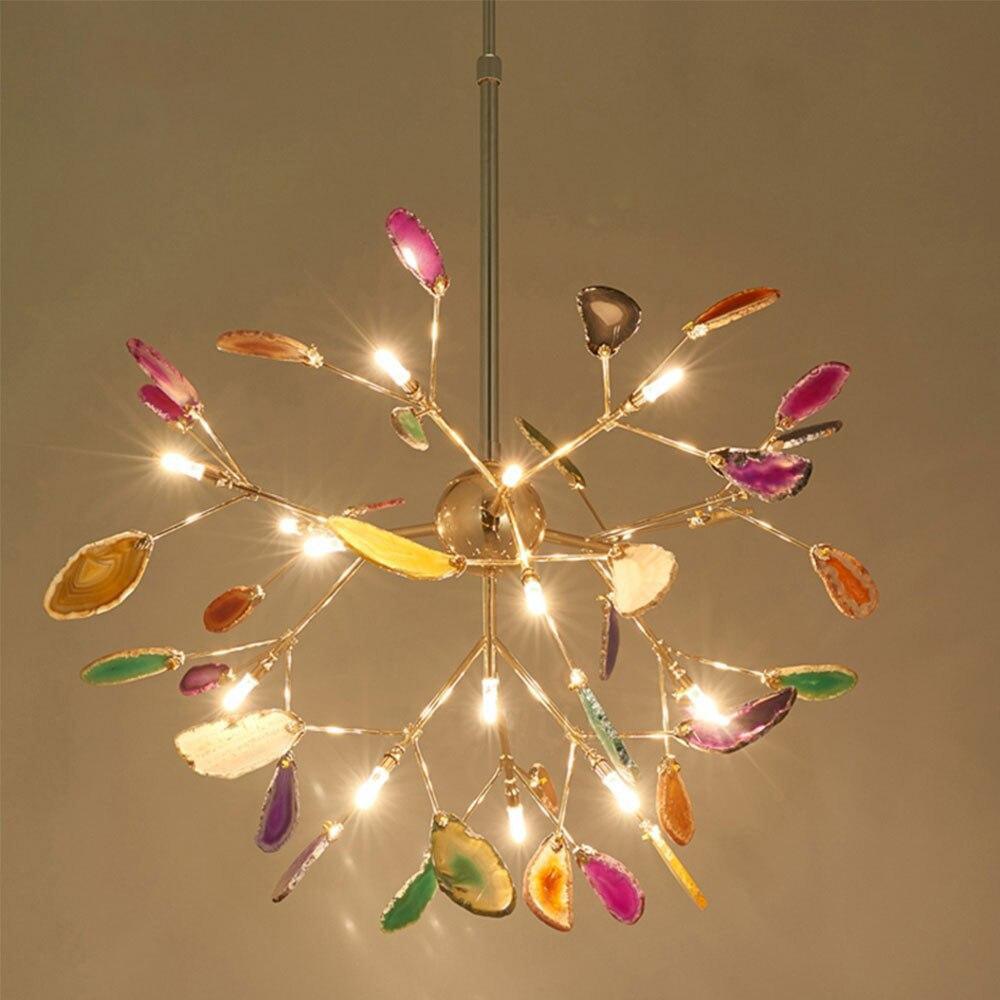 Agate Flake Chandelier Chandelier