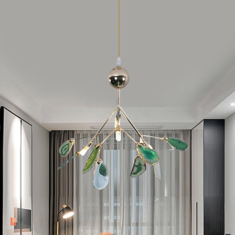 Agate Flake Chandelier Chandelier