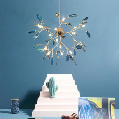 Agate Flake Chandelier Chandelier