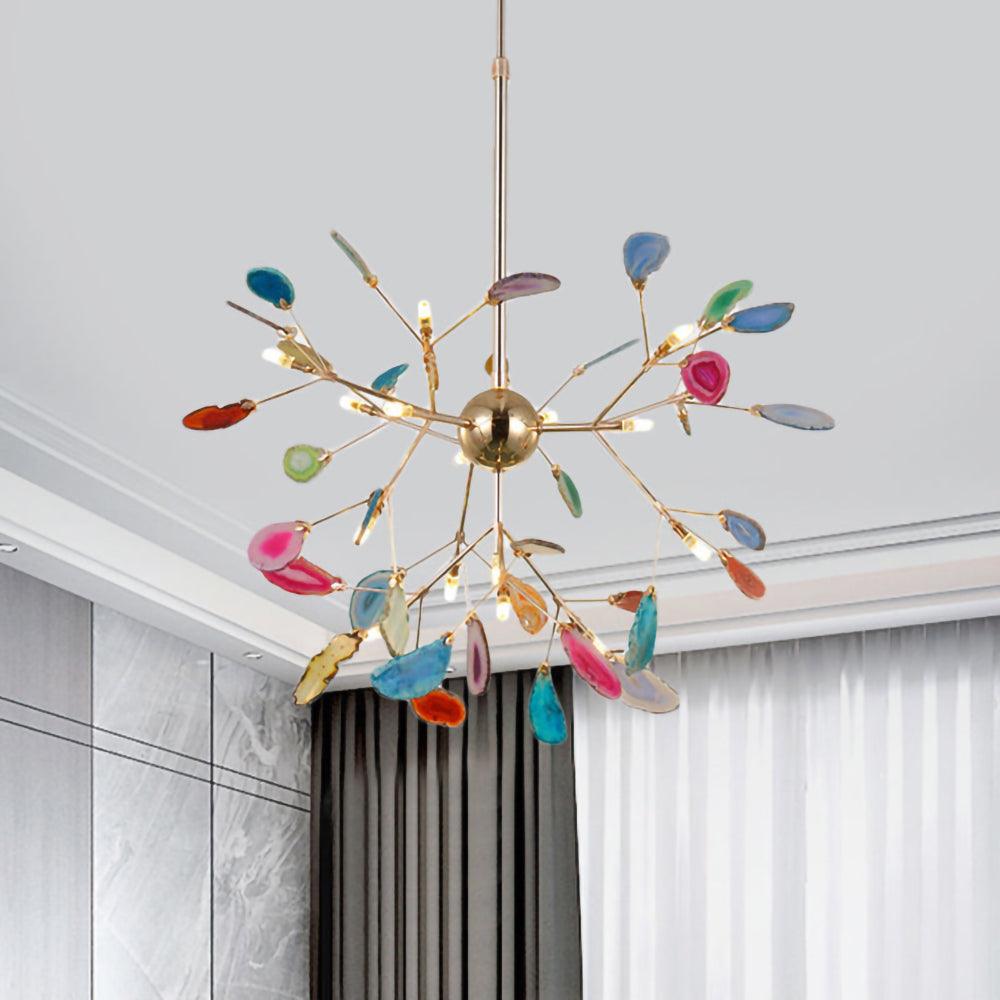 Agate Flake Chandelier Chandelier