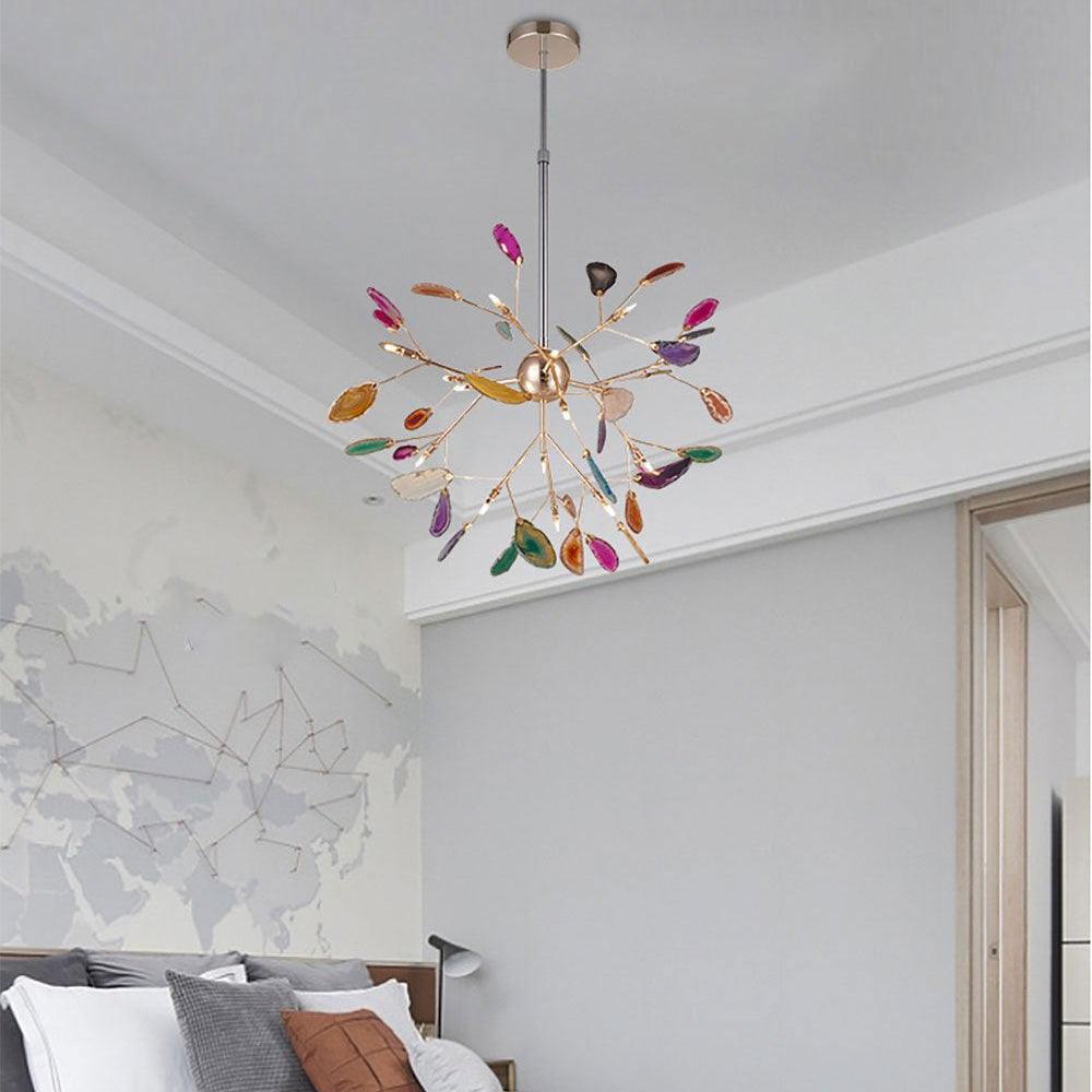 Agate Flake Chandelier Chandelier