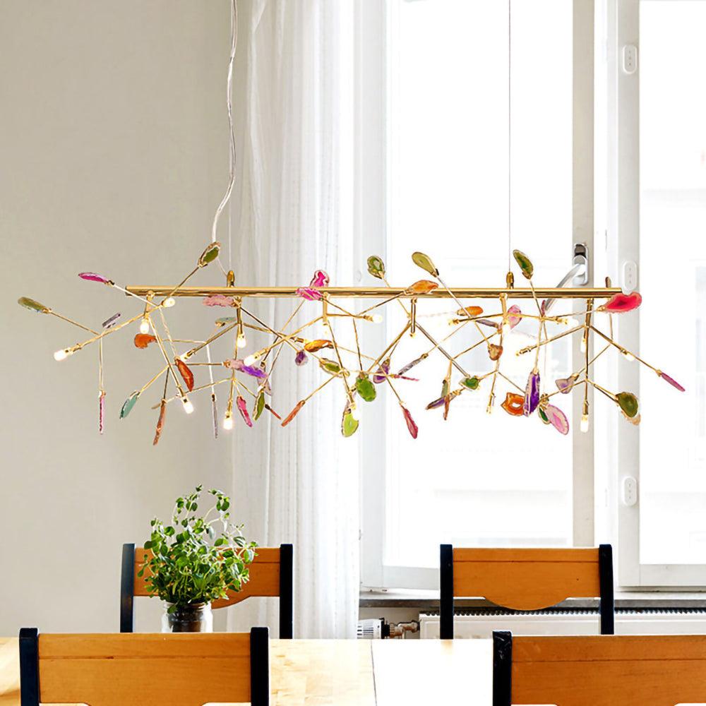 Agate Flake Chandelier Chandelier