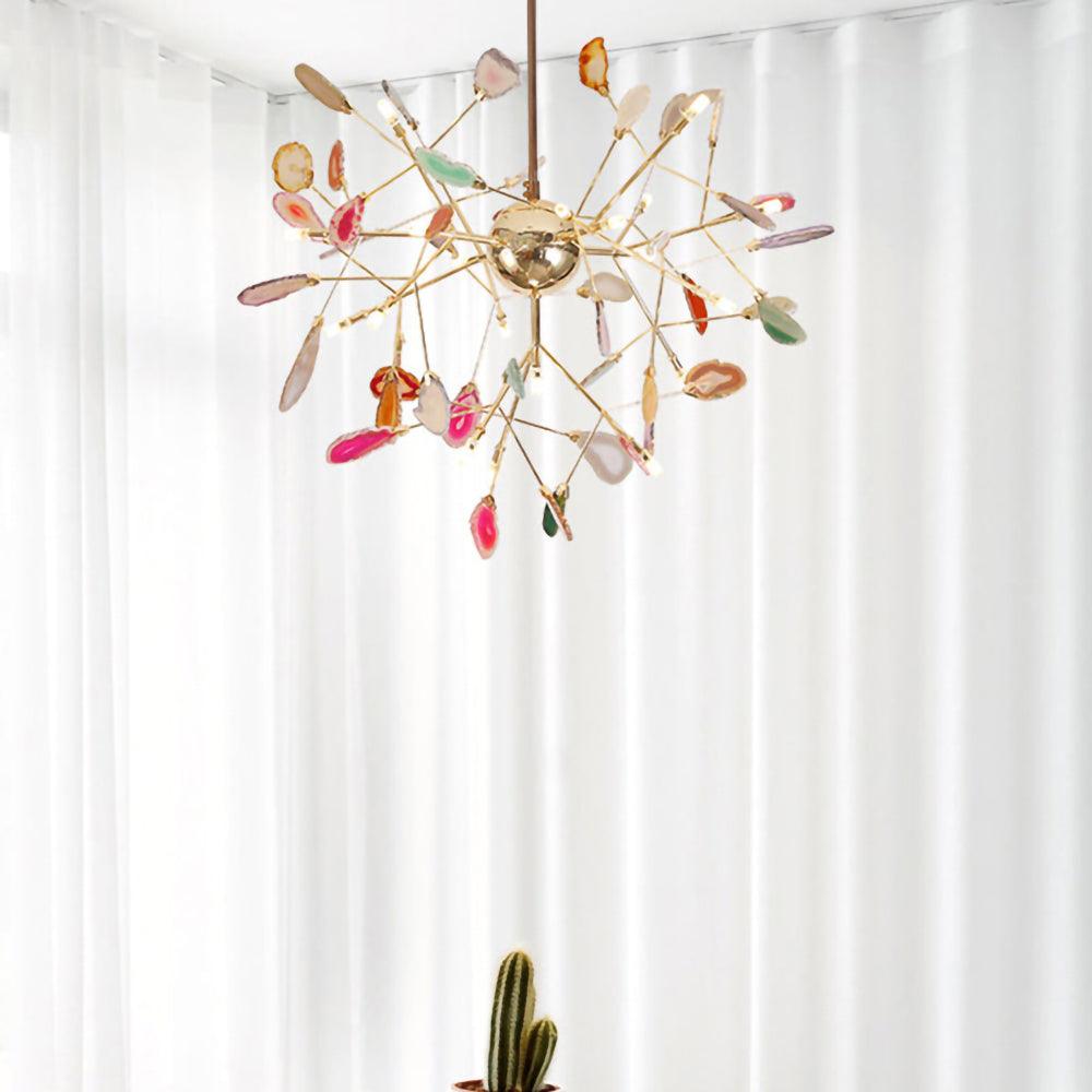 Agate Flake Chandelier Chandelier