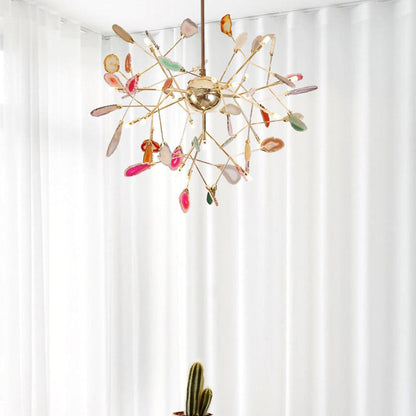 Agate Flake Chandelier Chandelier