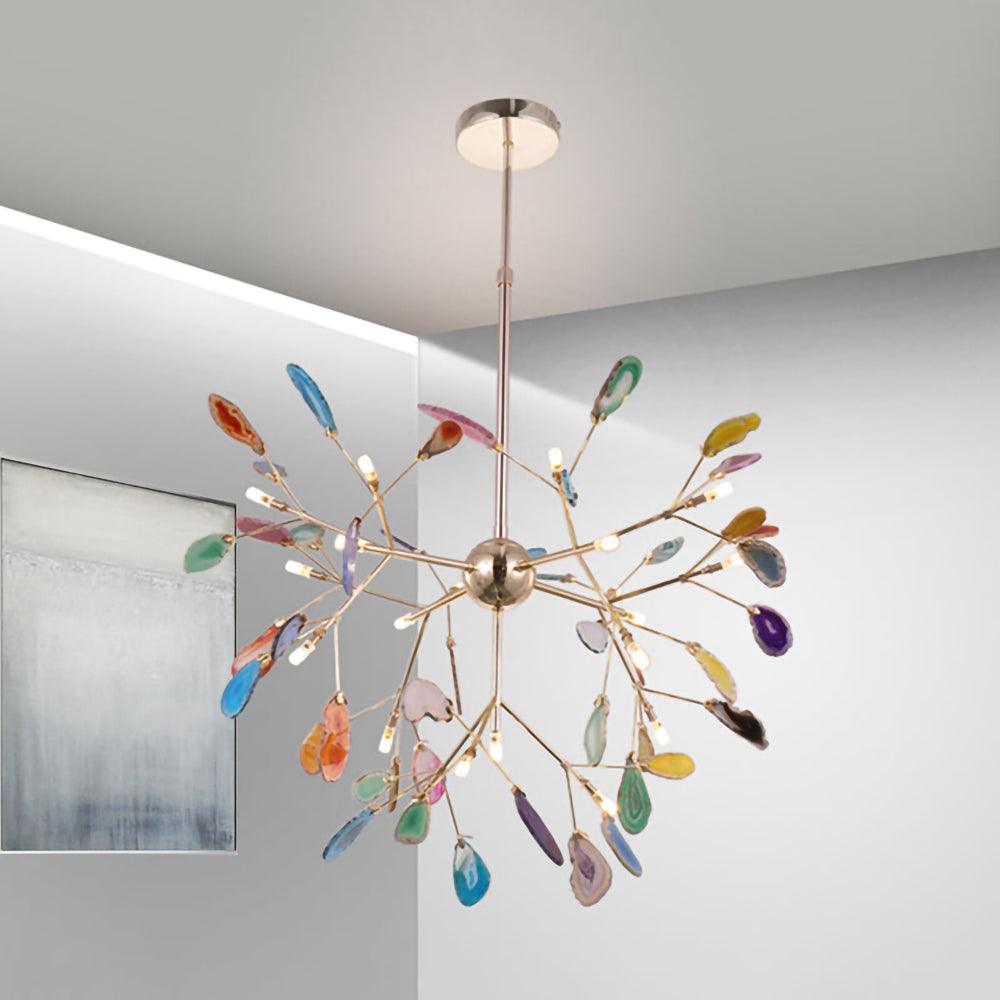 Agate Flake Chandelier Chandelier