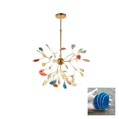 Agate Flake Chandelier Chandelier