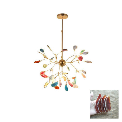 Agate Flake Chandelier Chandelier