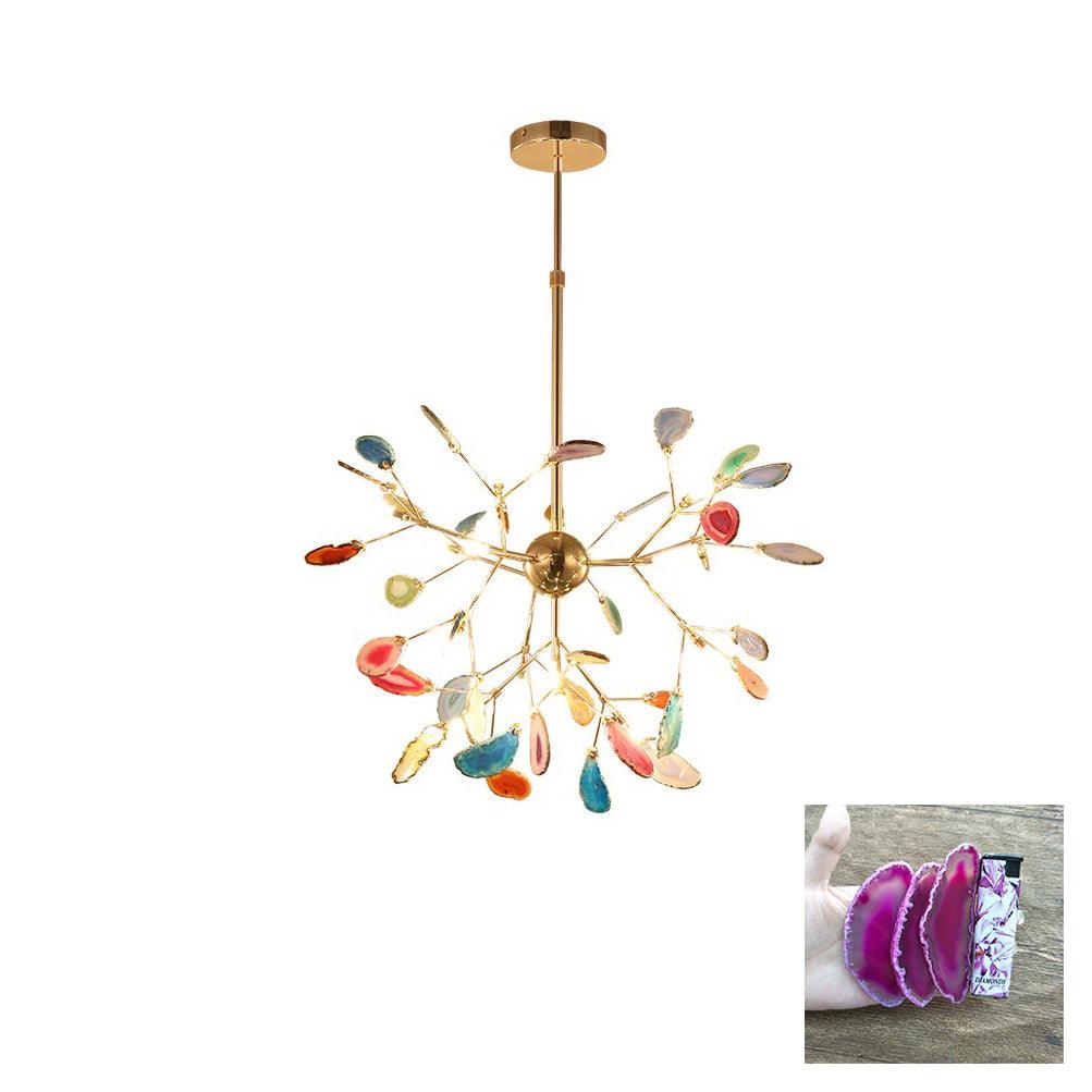 Agate Flake Chandelier Chandelier