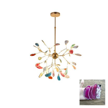 Agate Flake Chandelier Chandelier