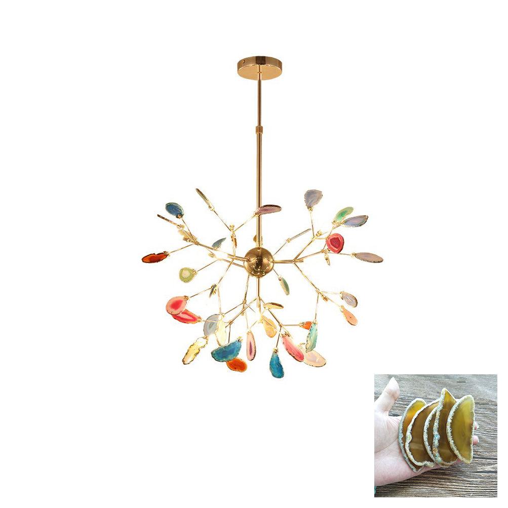 Agate Flake Chandelier Chandelier