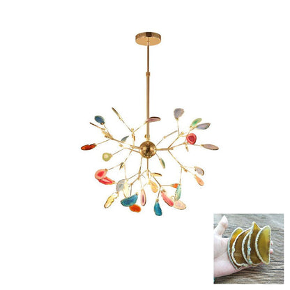 Agate Flake Chandelier Chandelier