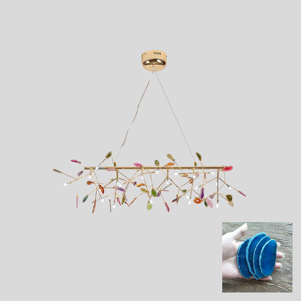 Agate Flake Chandelier Chandelier