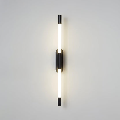 Agnes Sconce Dia 2″ x H 22.4″ / Dia 5cm x H 57cm / Black / Warm Light Wall lamp