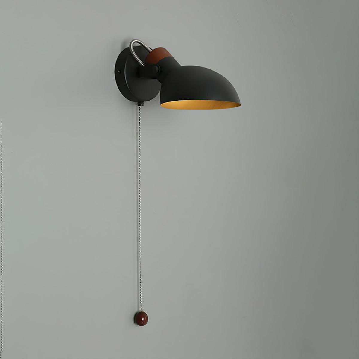 Aisilan Wall Lamp Dia 7.9″ x H 5.9″ / Dia 14cm x H 11cm / Black Wall lamp
