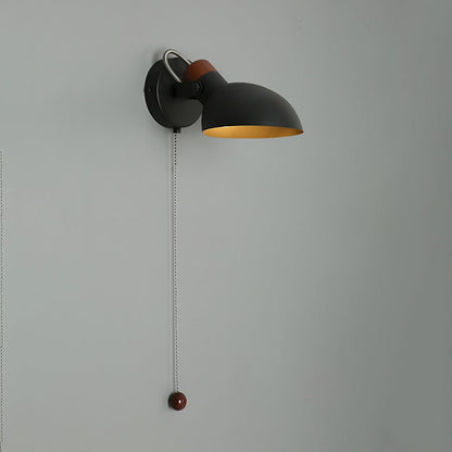 Aisilan Wall Lamp Dia 7.9″ x H 5.9″ / Dia 14cm x H 11cm / Black Wall lamp