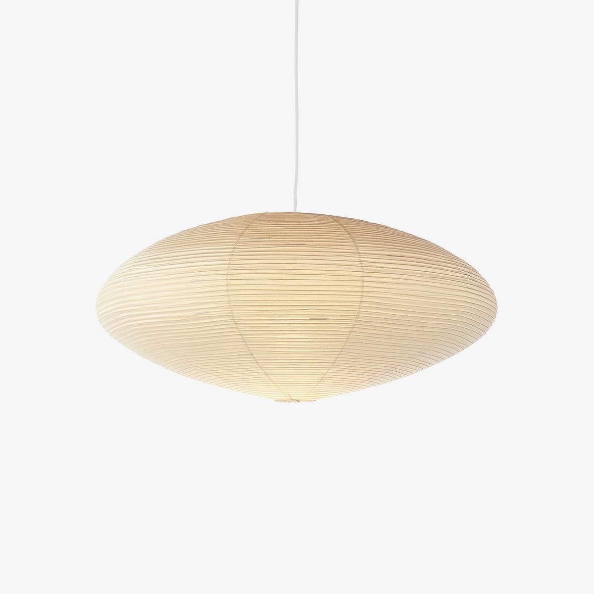 Washi Paper 15A Pendant Light Dia 23.6″ x H 9.8″ / Dia 60cm x H 25cm / White Pendant light