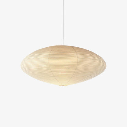 Washi Paper 15A Pendant Light Dia 23.6″ x H 9.8″ / Dia 60cm x H 25cm / White Pendant light