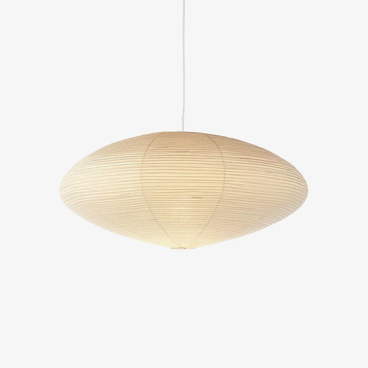 Washi Paper 15A Pendant Light Dia 23.6″ x H 9.8″ / Dia 60cm x H 25cm / White Pendant light
