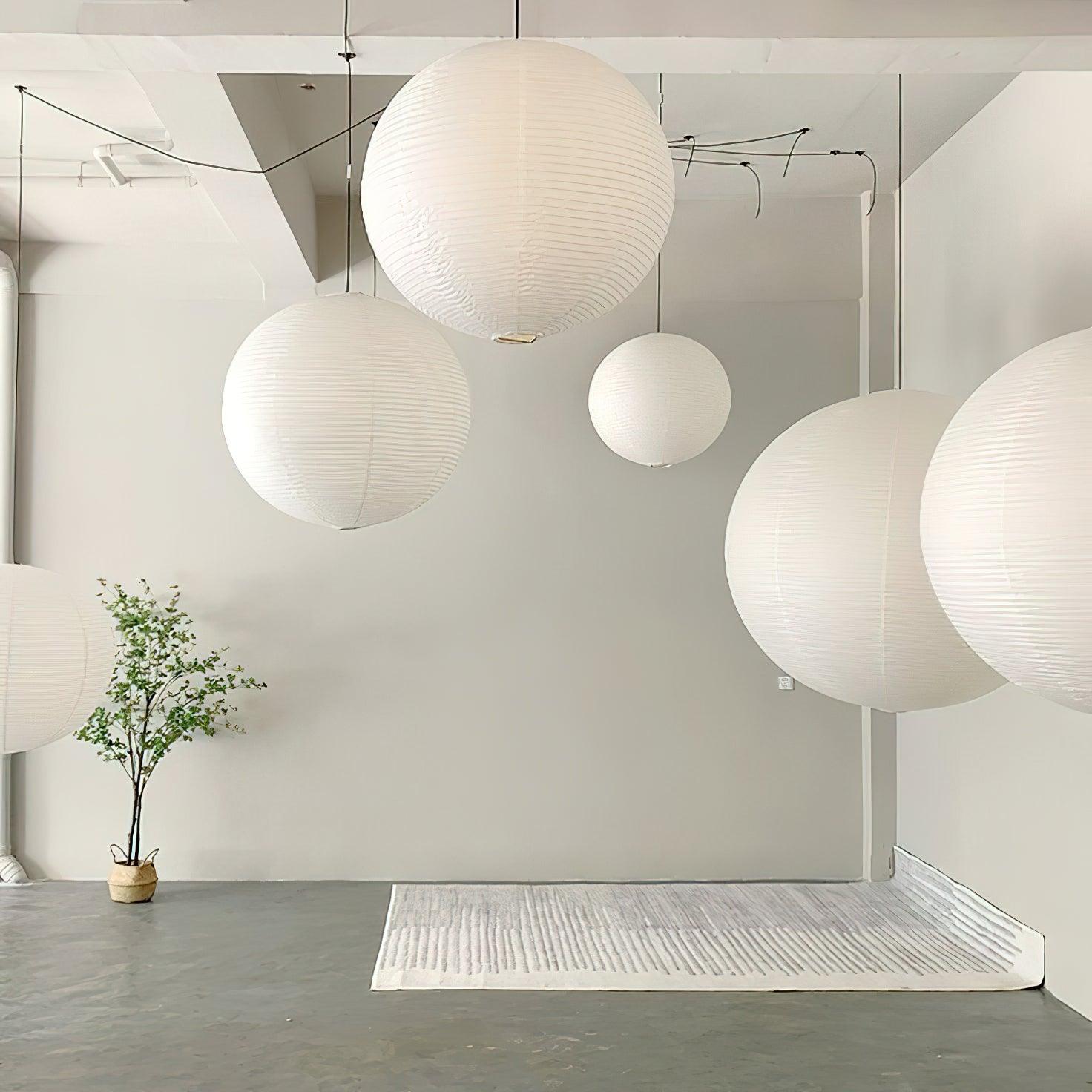 Akari A Pendant Swag Light Pendant light