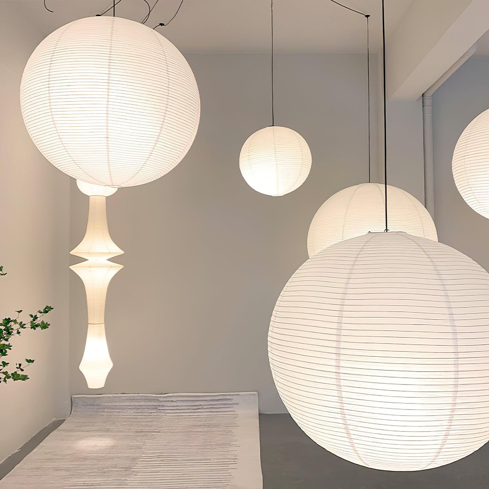 Akari A Round Swag Light 1001 Pendant light