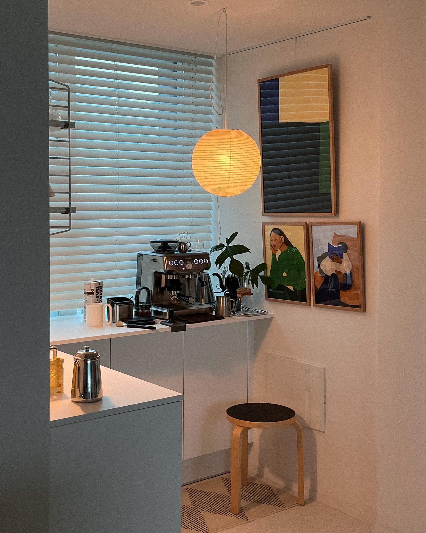 Akari A Pendant Swag Light Pendant light