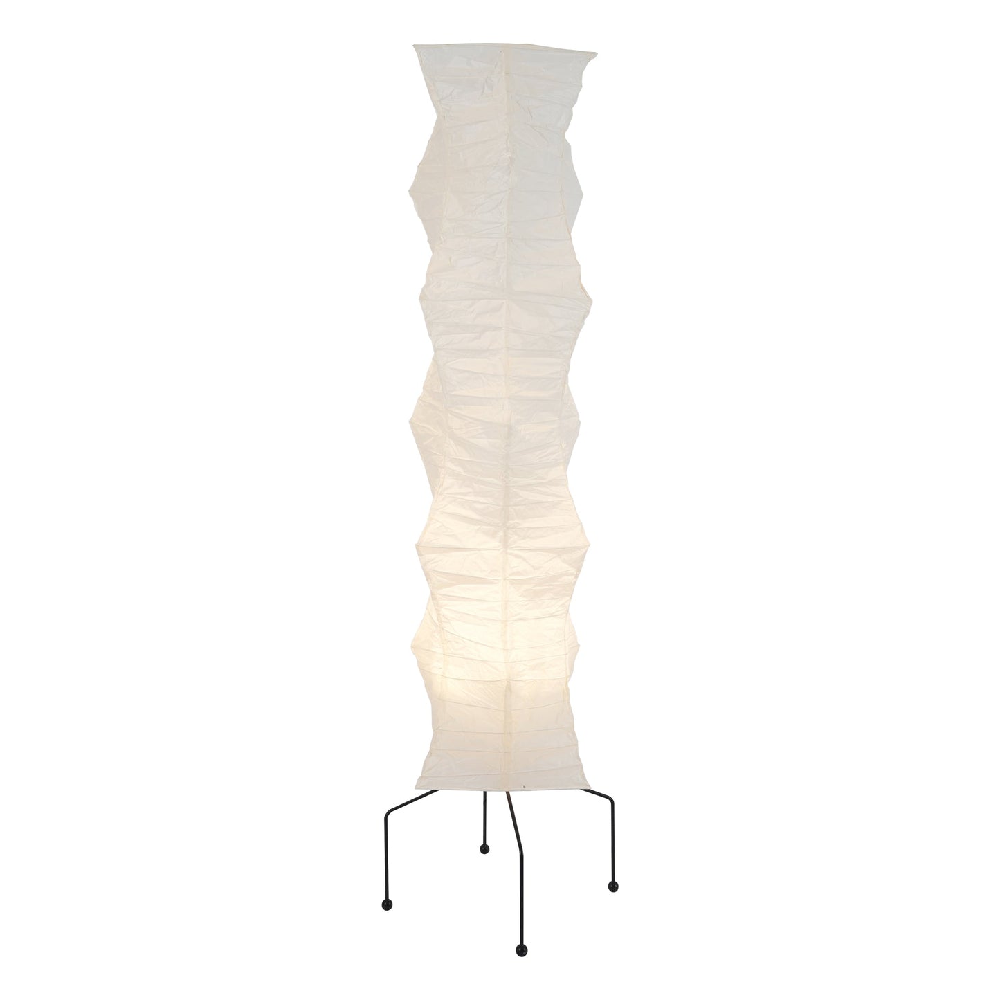 Rice Paper Floor Lamp ? 15.7″ x H 70.9″ / Dia 40cm x H 180cm / White / US Plug Floor lamp