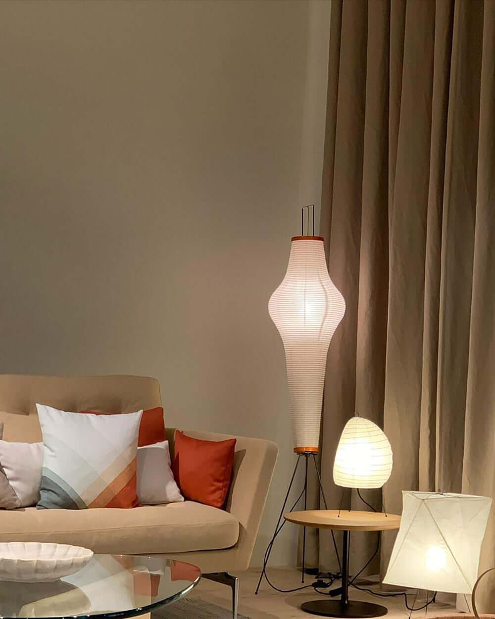 Rice Paper Floor Lamp Floor lamp