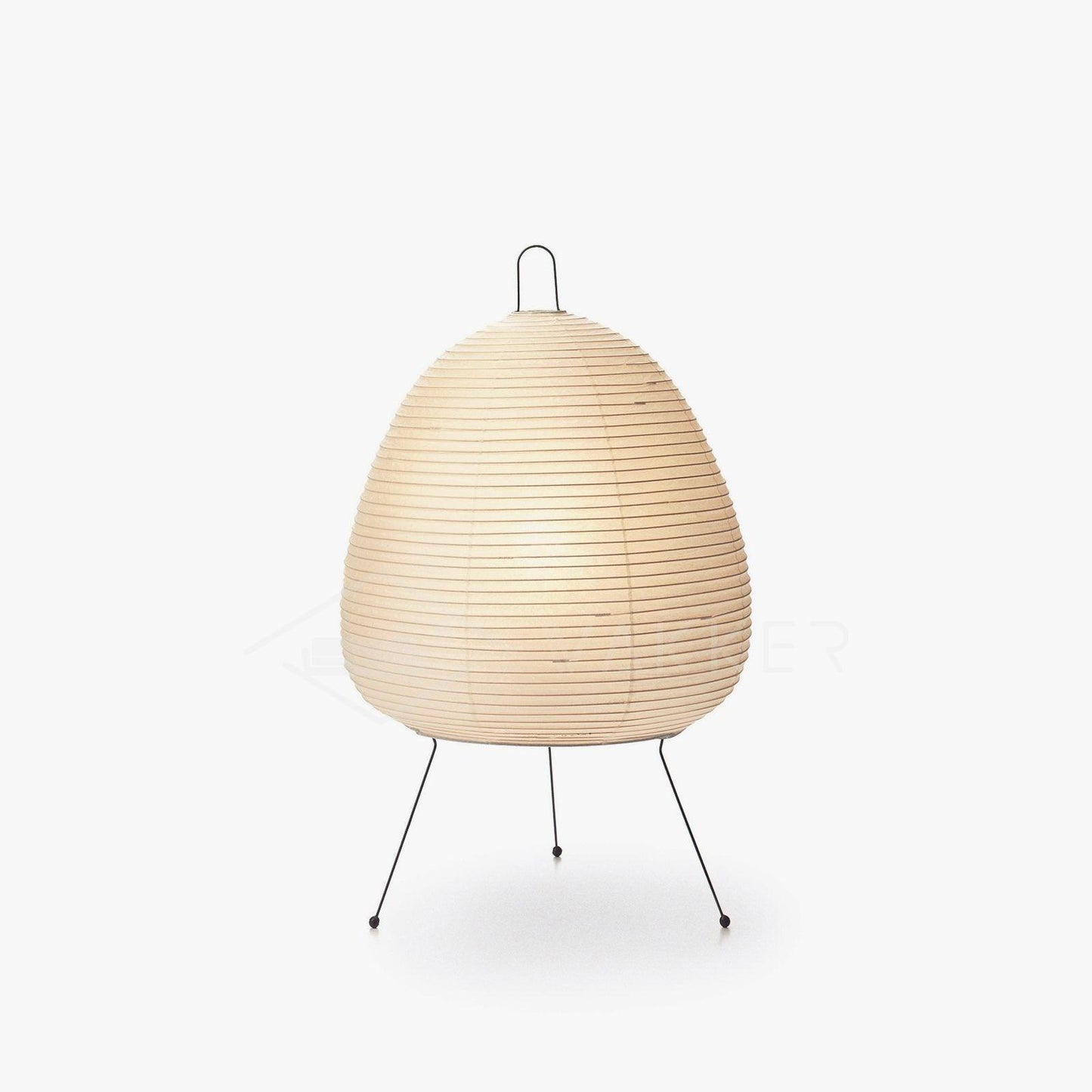 Washi Paper Table Lamp ? 10.2″ x H 16.9″ / Dia 26cm x H 43cm / White / US Plug Table lamp