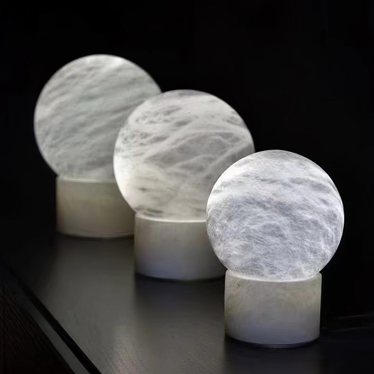 Marble Ball Table Lamp Table lamp