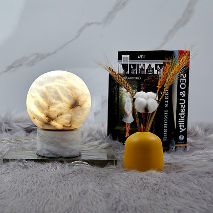 Marble Ball Table Lamp Table lamp