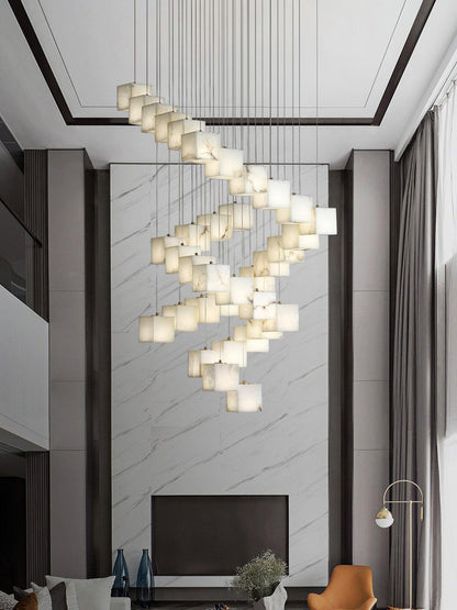 Alabaster Box Pendant Light Pendant light