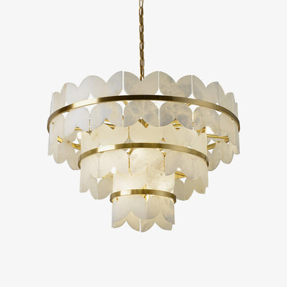 Alabaster Cloudscape Chandelier Chandelier