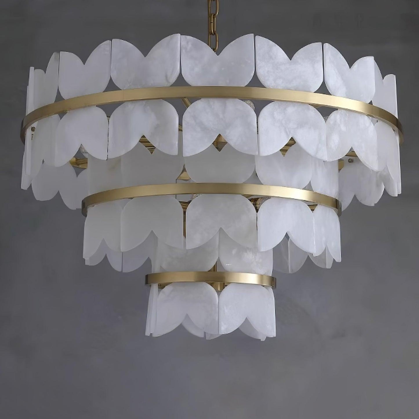Alabaster Cloudscape Chandelier Chandelier