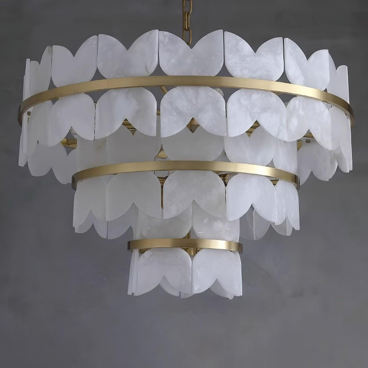 Alabaster Cloudscape Chandelier Chandelier