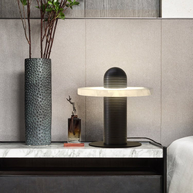 Alabaster Comet Table Lamp Table lamp
