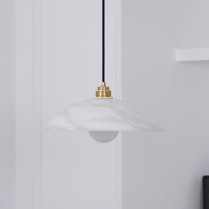 Alabaster Dome Pendant Lamp Pendant light