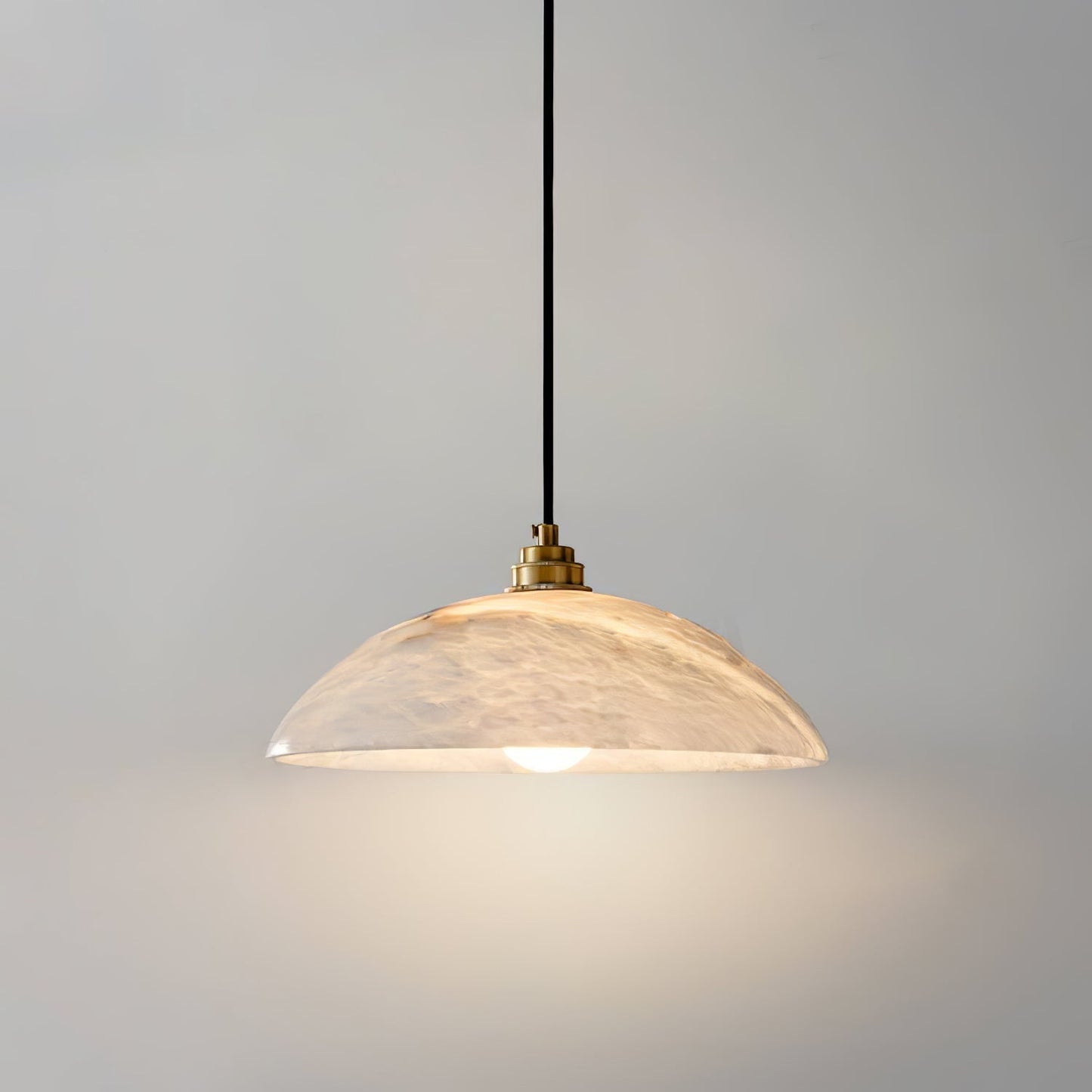 Alabaster Dome Pendant Lamp Pendant light