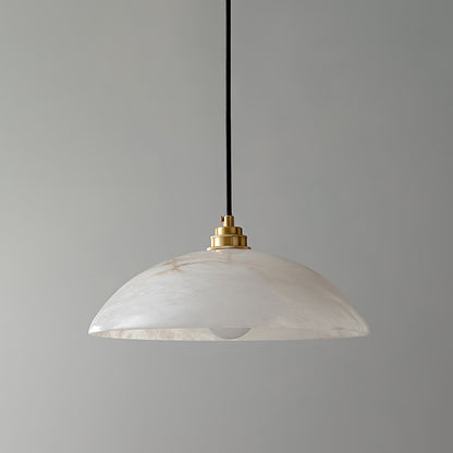 Alabaster Dome Pendant Lamp Pendant light